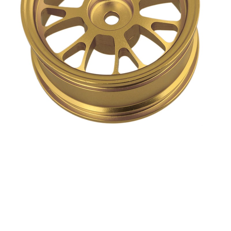 Mxfans 4PCS RC Golden Al. Upgrade 50008Y Y-Shape Wheel Rim RC1:10 On-Road Car & Drift Car - Image 5